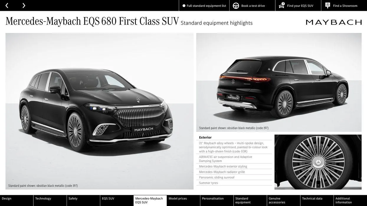 Mercedes Benz New EQS SUV from 22 August to 22 August 2025 - Catalogue Page 33