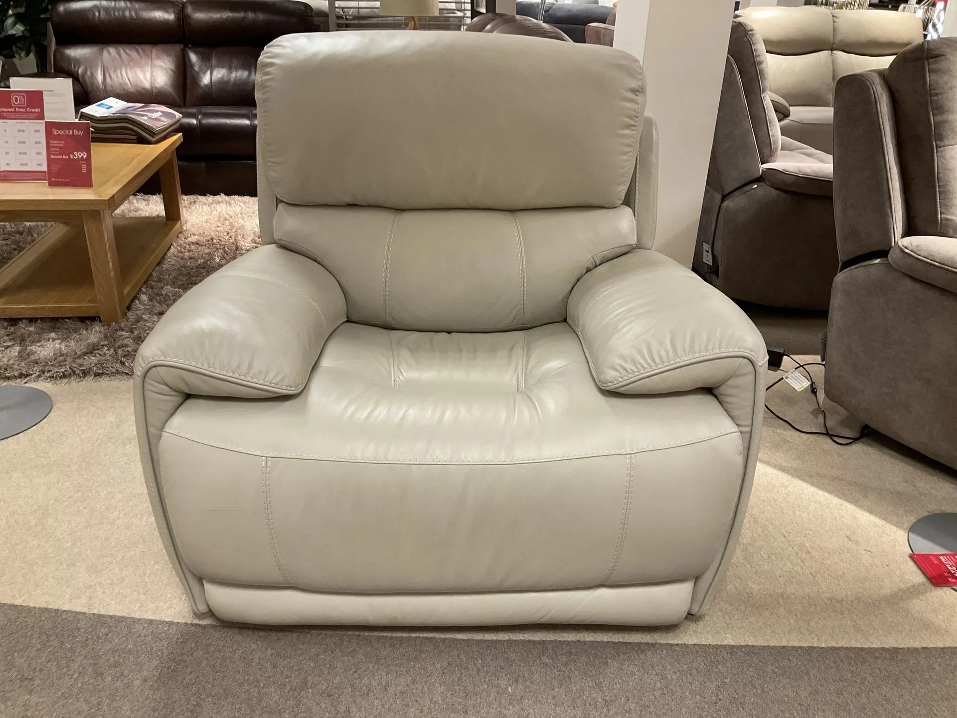 Rocco Power Rocker Recliner/Power Headrest