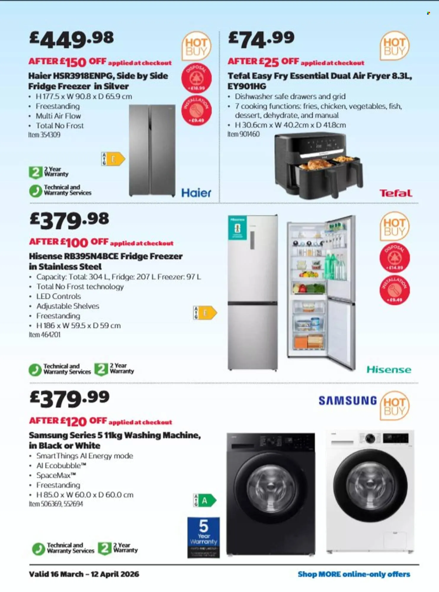 Costco leaflet from 16 March to 12 April 2026 - Catalogue Page 32