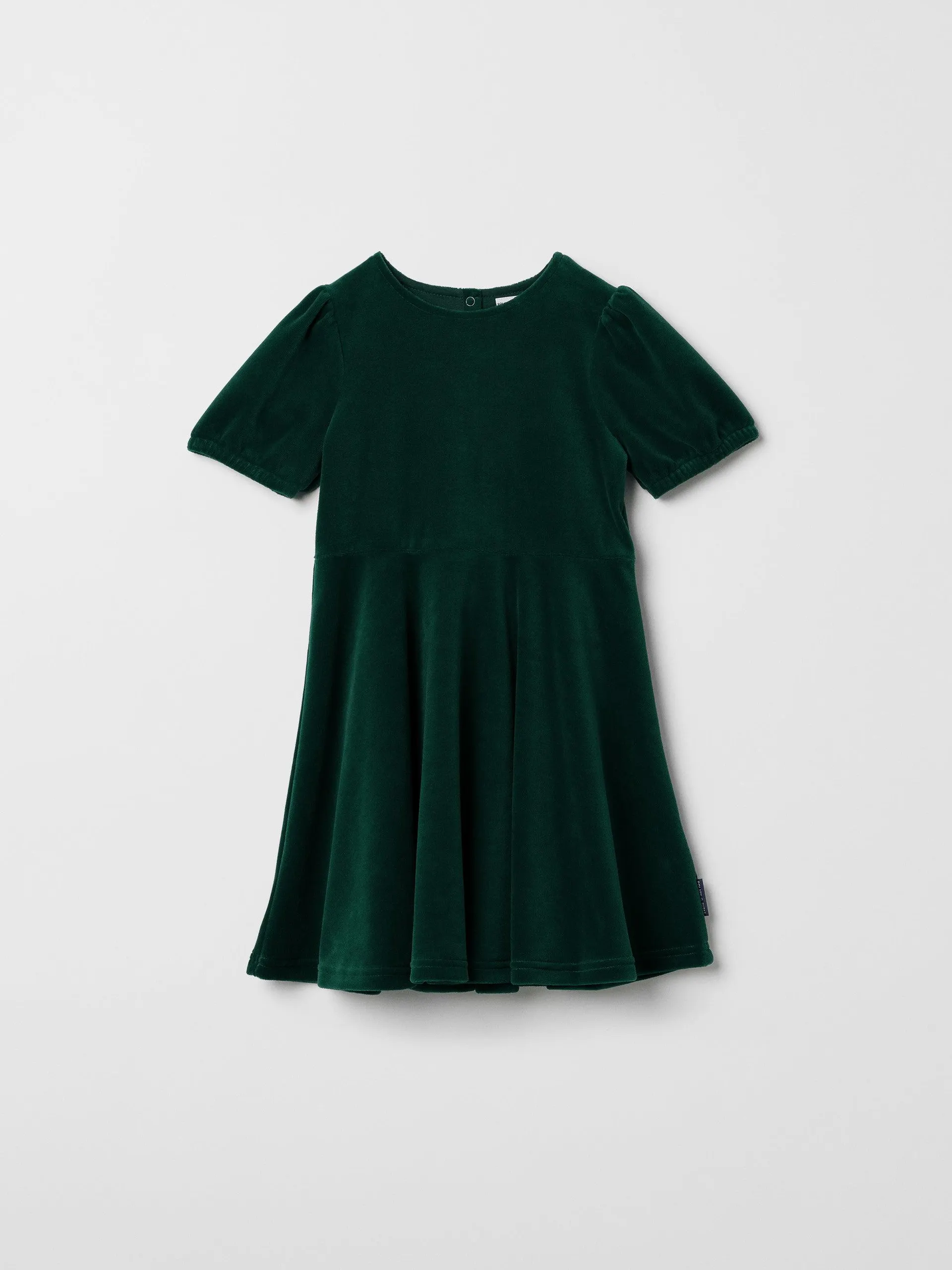 Velour Girls Dress
