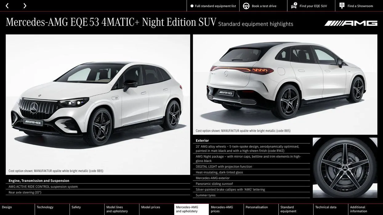Mercedes Benz New EQE SUV from 24 August to 24 August 2025 - Catalogue Page 36