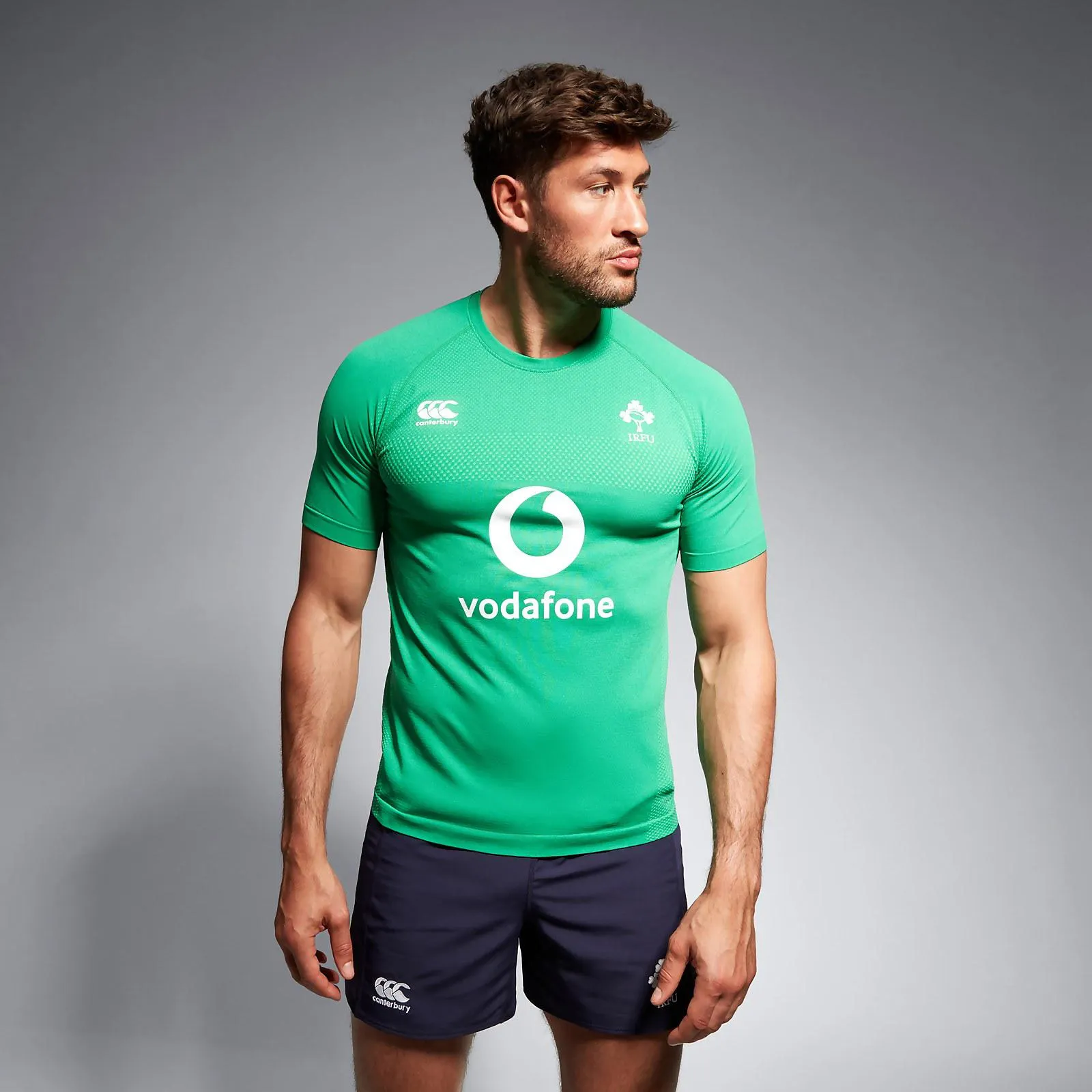 MENS IRELAND SEAMLESS TRAINING TEE GREEN