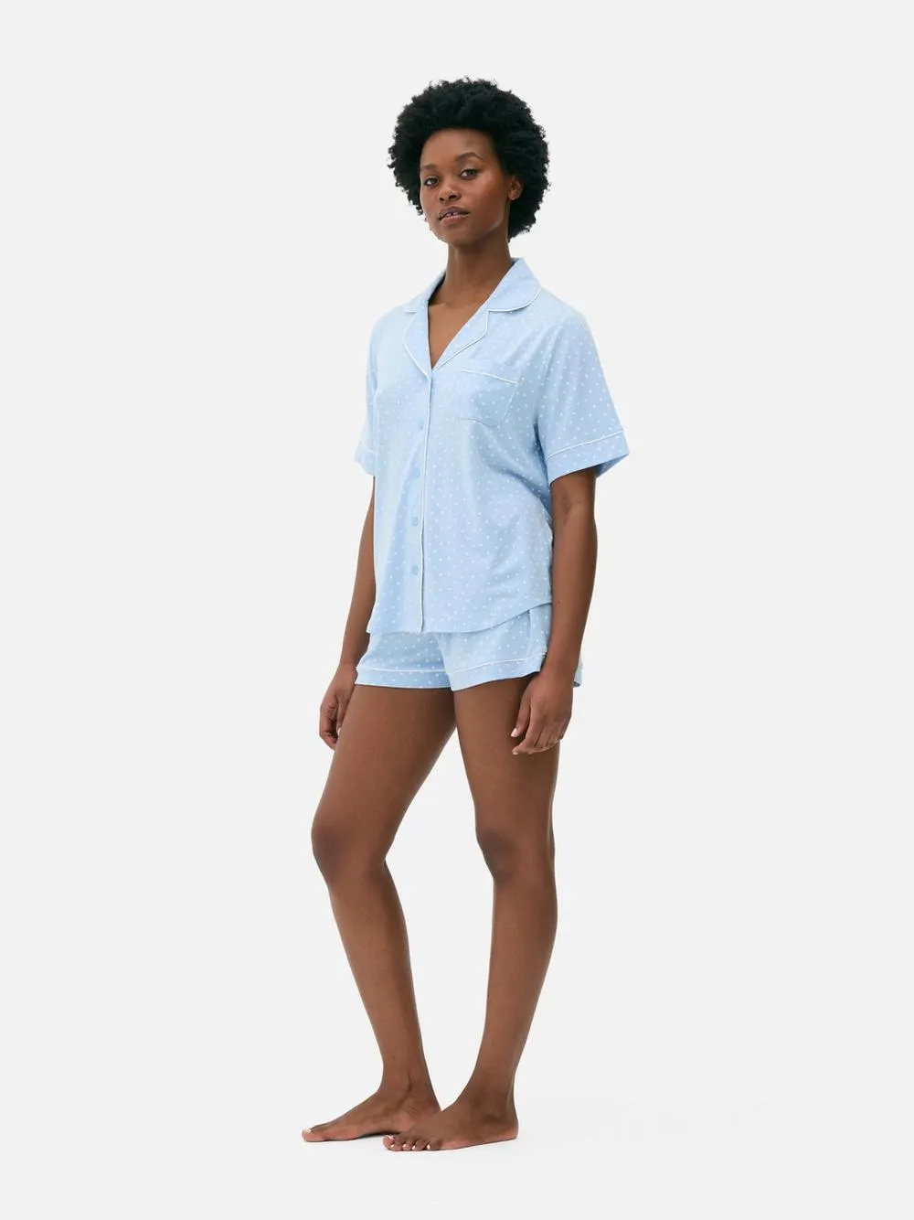 Printed Jersey Short Pyjamas