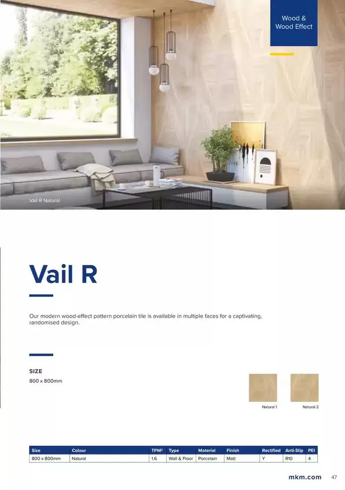 Tile Collection from 14 January to 31 May 2025 - Catalogue Page 47