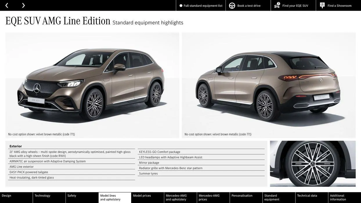 Mercedes Benz New EQE SUV from 24 August to 24 August 2025 - Catalogue Page 22