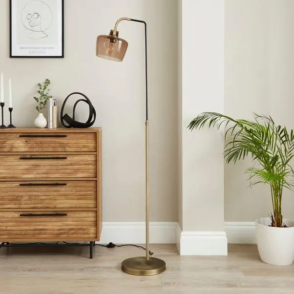 Auburn Metal Adjustable Floor Lamp