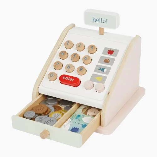 Wooden Till, Shell Pink