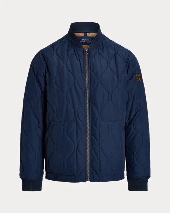 Quilted Bomber Jacket
