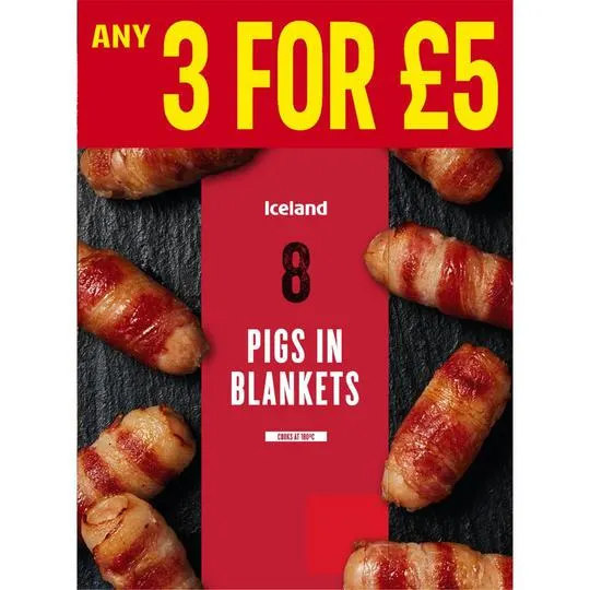 Iceland 8 Pigs in Blankets 168g