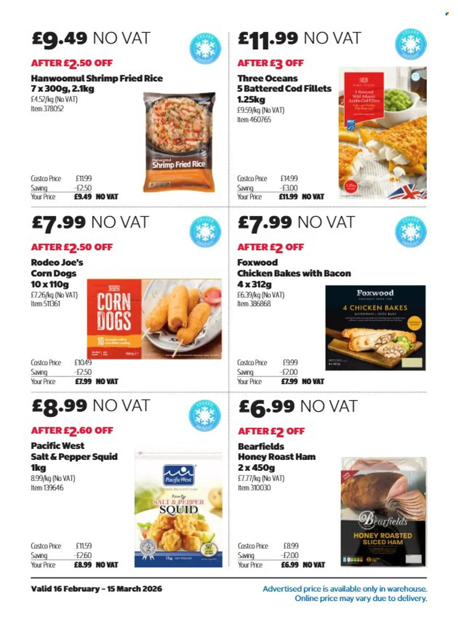 Costco leaflet from 16 February to 15 March 2026 - Catalogue Page 12