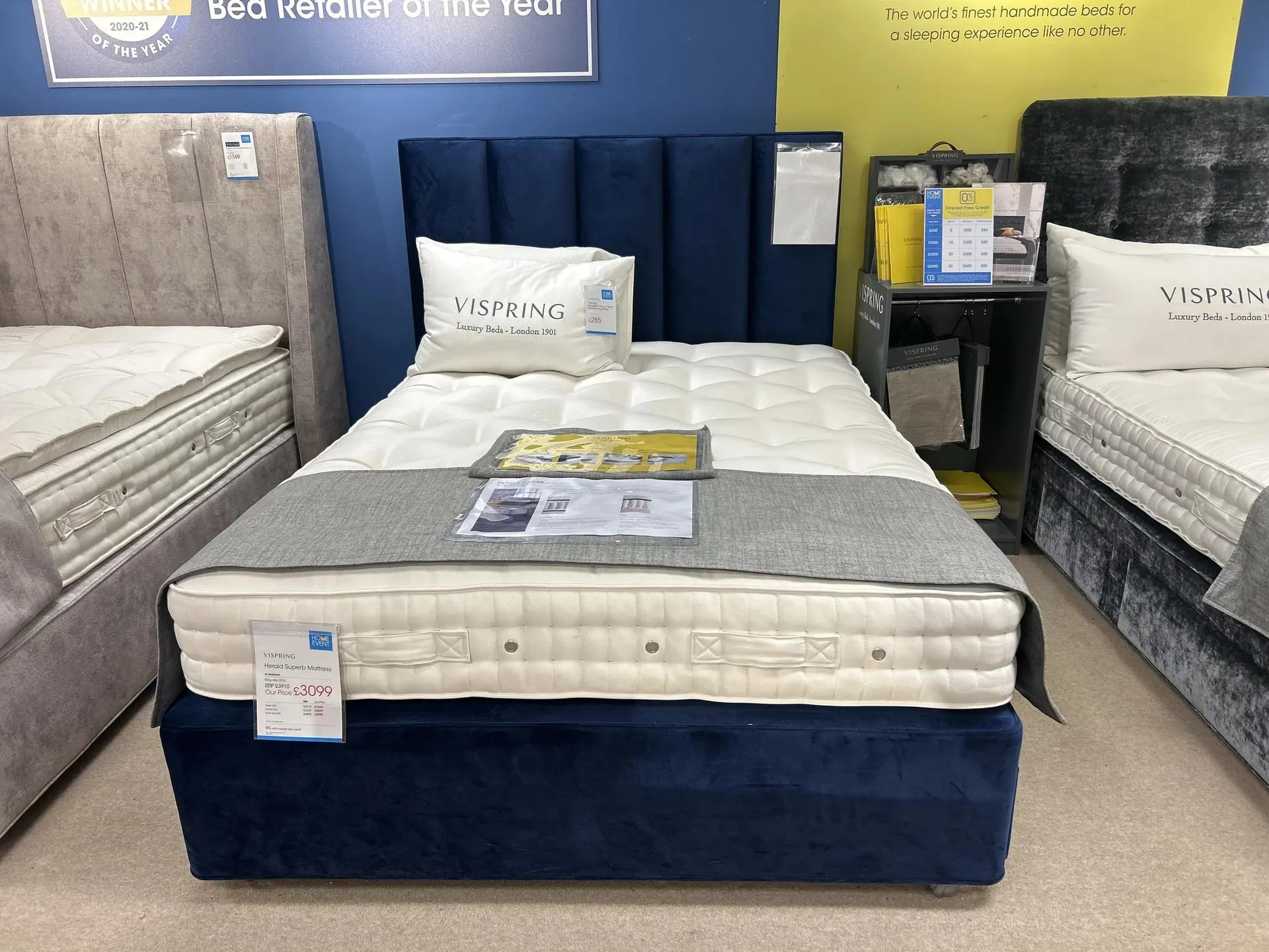 Herald Superb Divan set and Headboard