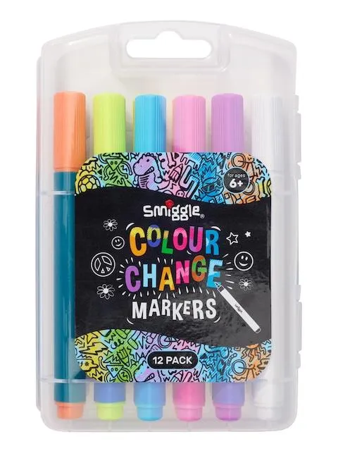 Colour Change Markers X12