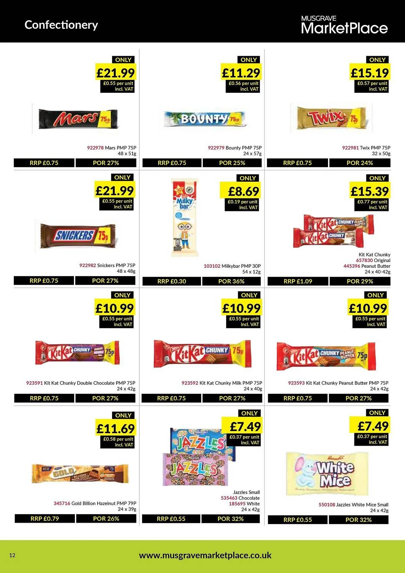 Musgrave MarketPlace leaflet from 3 June to 22 June 2025 - Catalogue Page 12