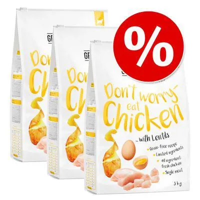 3 x 3kg Greenwoods Adult Dry Cat Food - Special Price!*