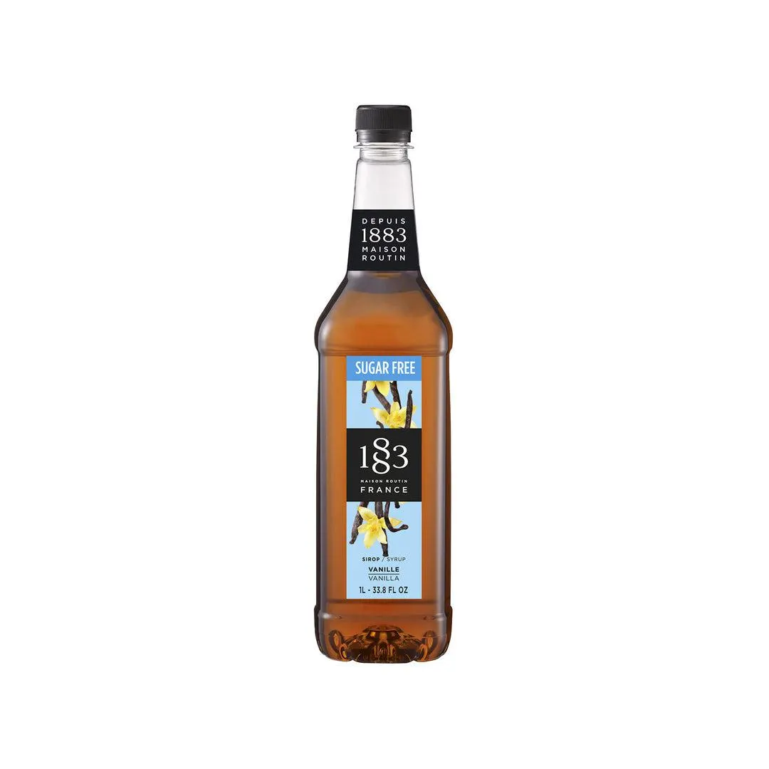 1883 Premium Sugar Free Vanilla Syrup