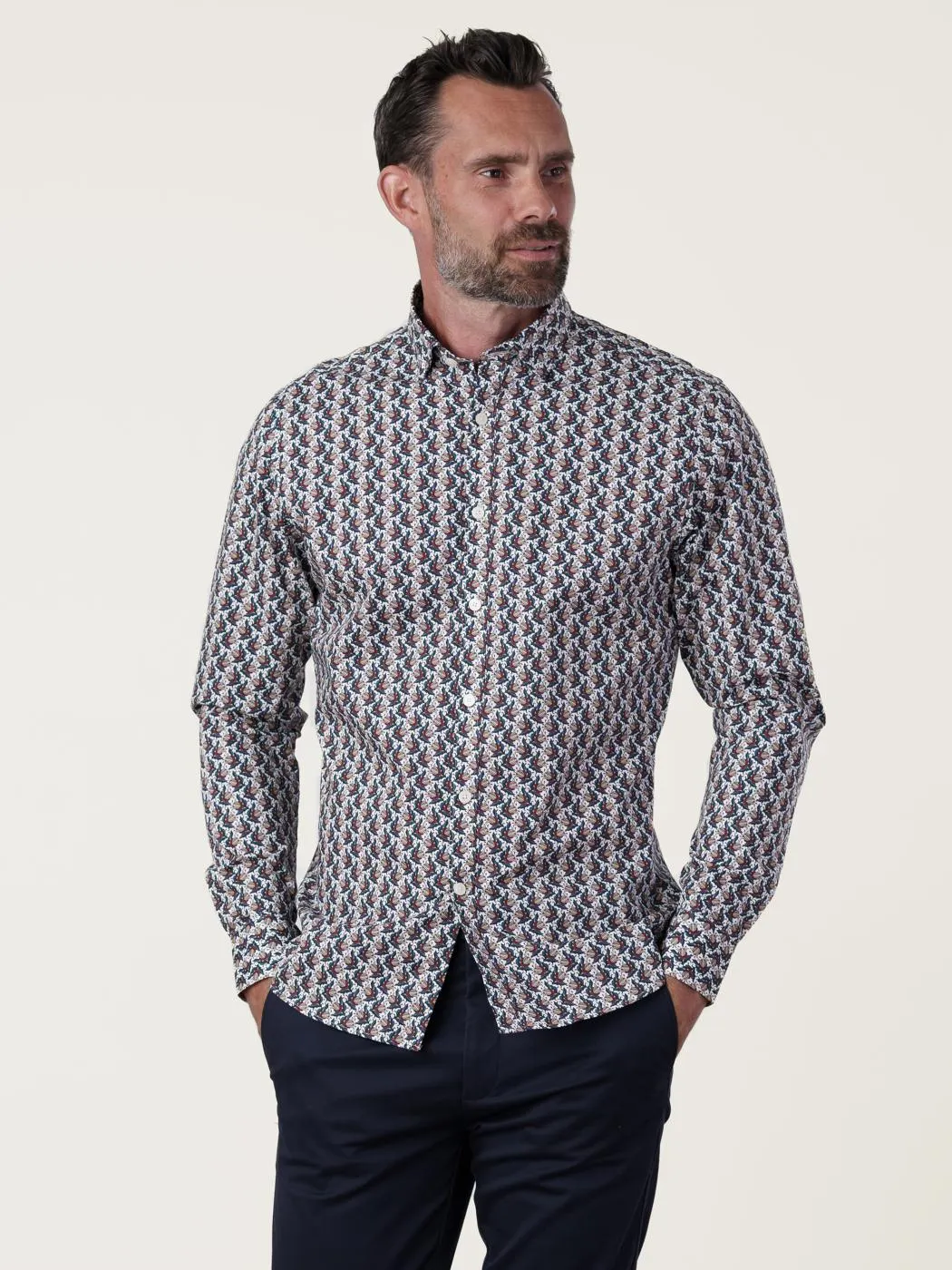 Wallpaper Floral Print Slim