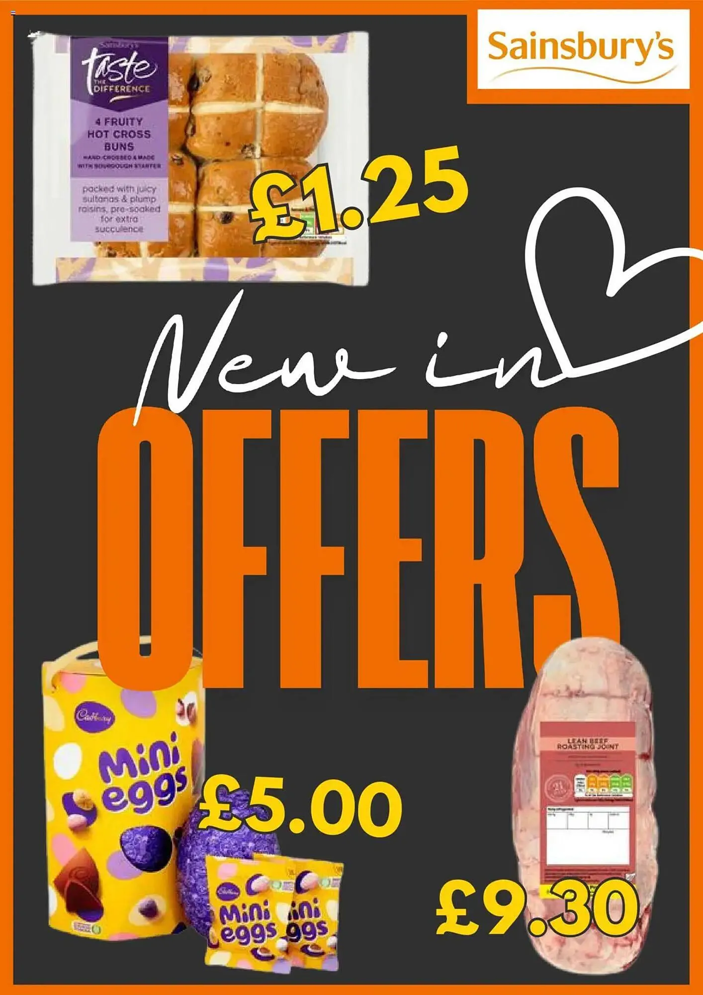 Sainsburys leaflet - 1