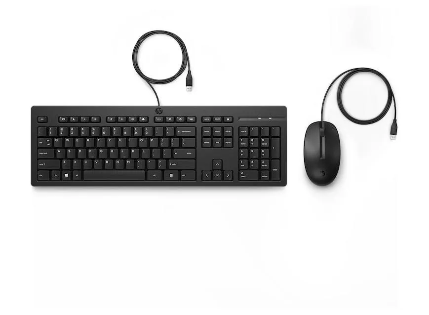 HP 225 Wired Mouse and Keyboard Combo