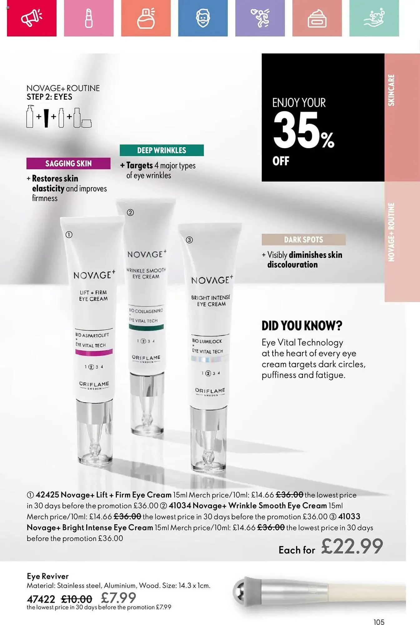 Oriflame leaflet from 31 July to 20 August 2025 - Catalogue Page 105