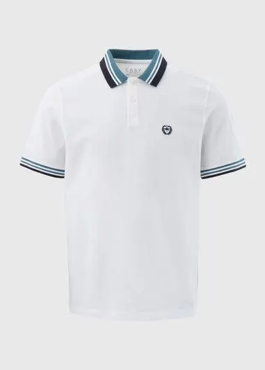 White Tipped Polo Shirt