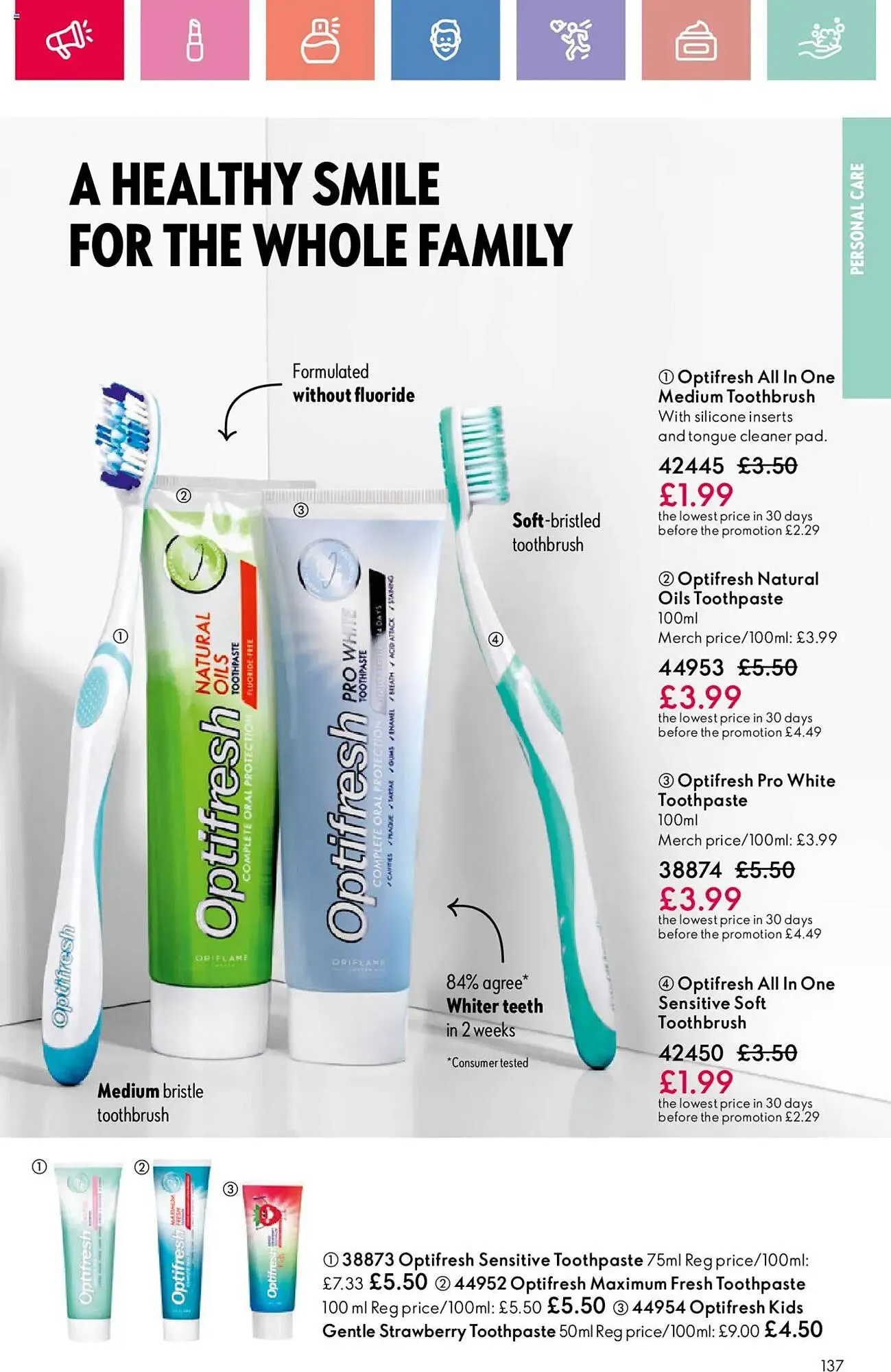 Oriflame leaflet from 10 July to 30 July 2025 - Catalogue Page 137