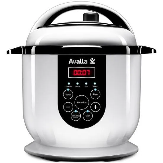 Avalla K-45 Smart Pressure Cooker, Steamer And Food Warmer - 2.5L