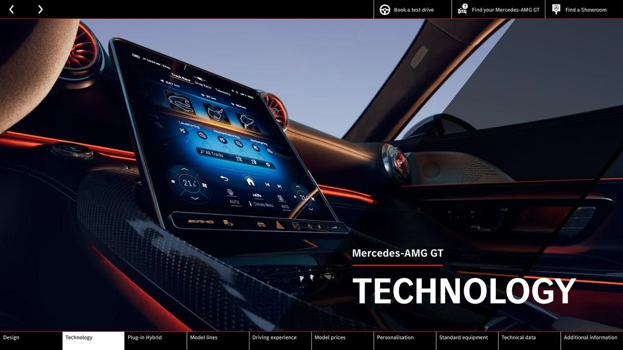 Mercedes-AMG GT Coupé from 22 August to 22 August 2025 - Catalogue Page 7