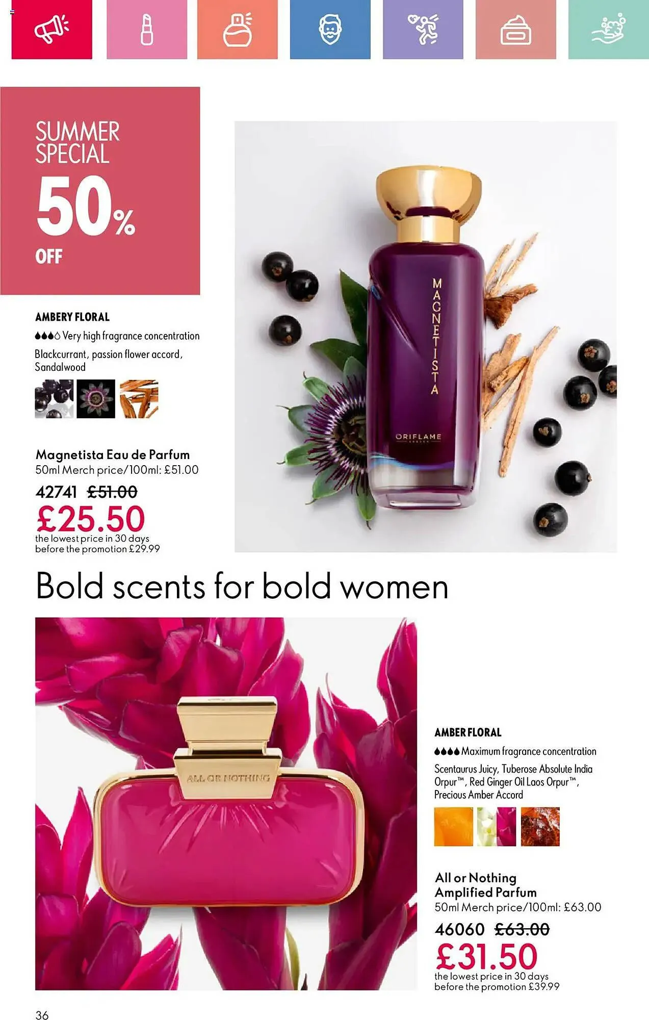 Oriflame leaflet from 19 June to 9 July 2025 - Catalogue Page 36