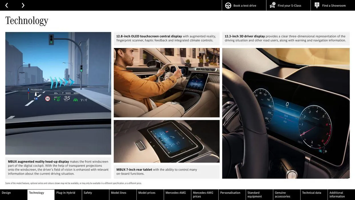 Mercedes Benz S-Class Saloon from 29 August to 29 August 2025 - Catalogue Page 8