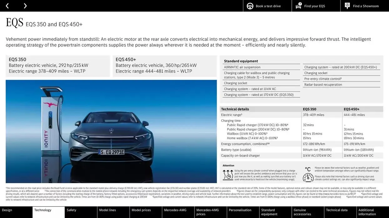 Mercedes Benz EQS Saloon from 9 October to 9 October 2025 - Catalogue Page 15