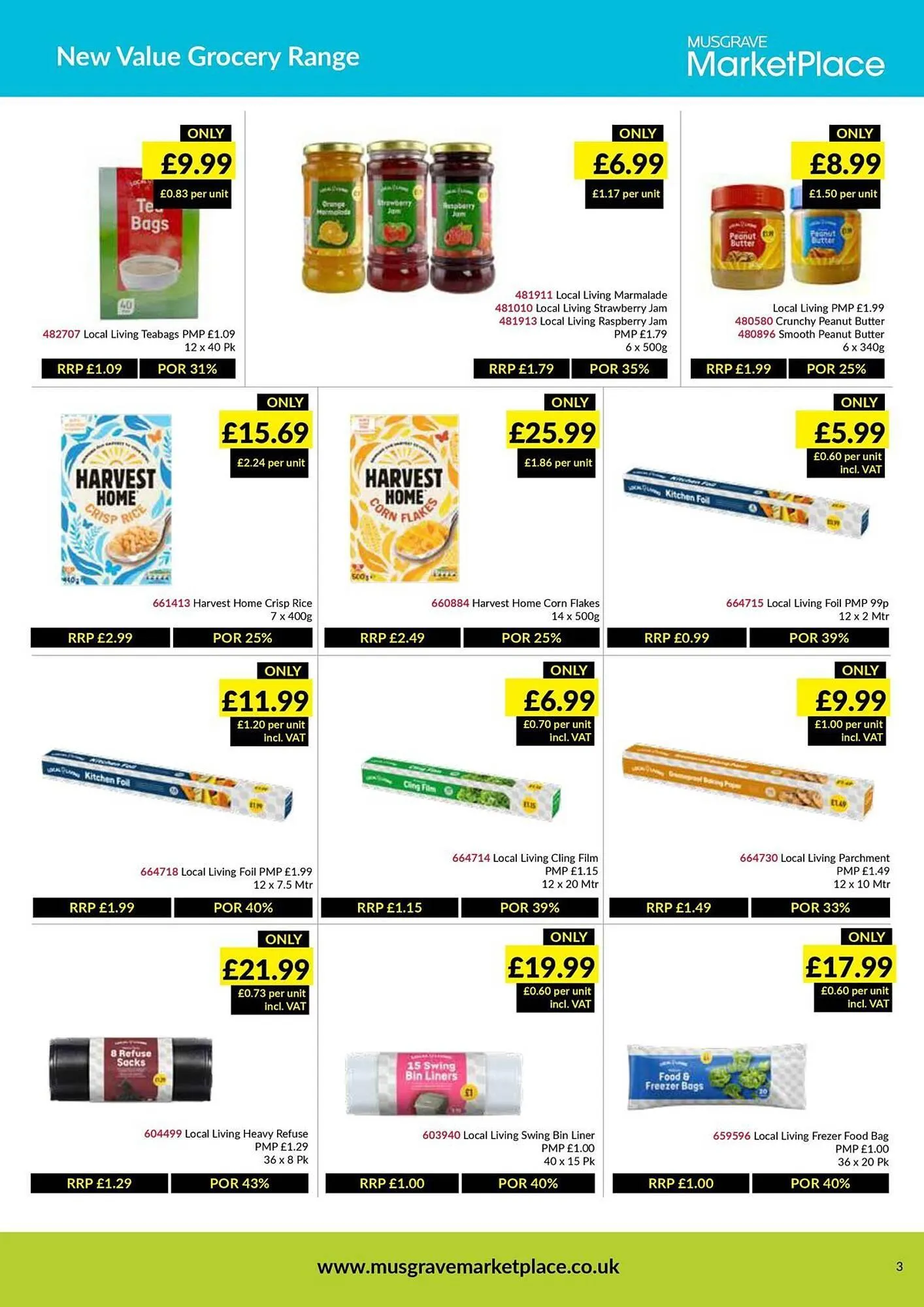 Musgrave MarketPlace leaflet from 3 June to 22 June 2025 - Catalogue Page 3
