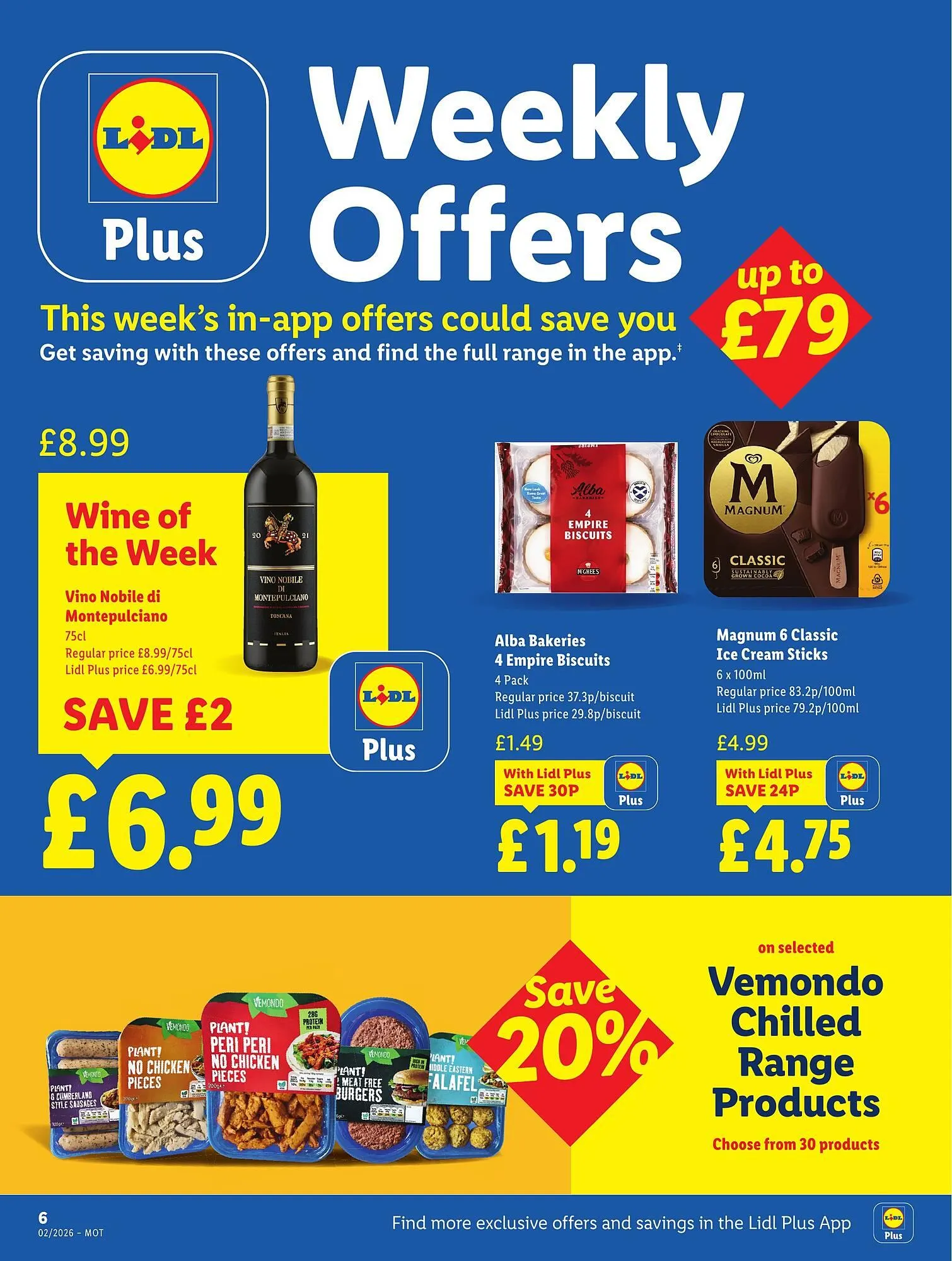 Lidl leaflet from 8 January to 14 January 2026 - Catalogue Page 6