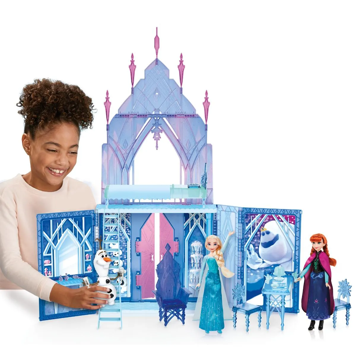 Disney's Frozen 2 Elsa's Fold And Go Ice Palace, Castle Playset