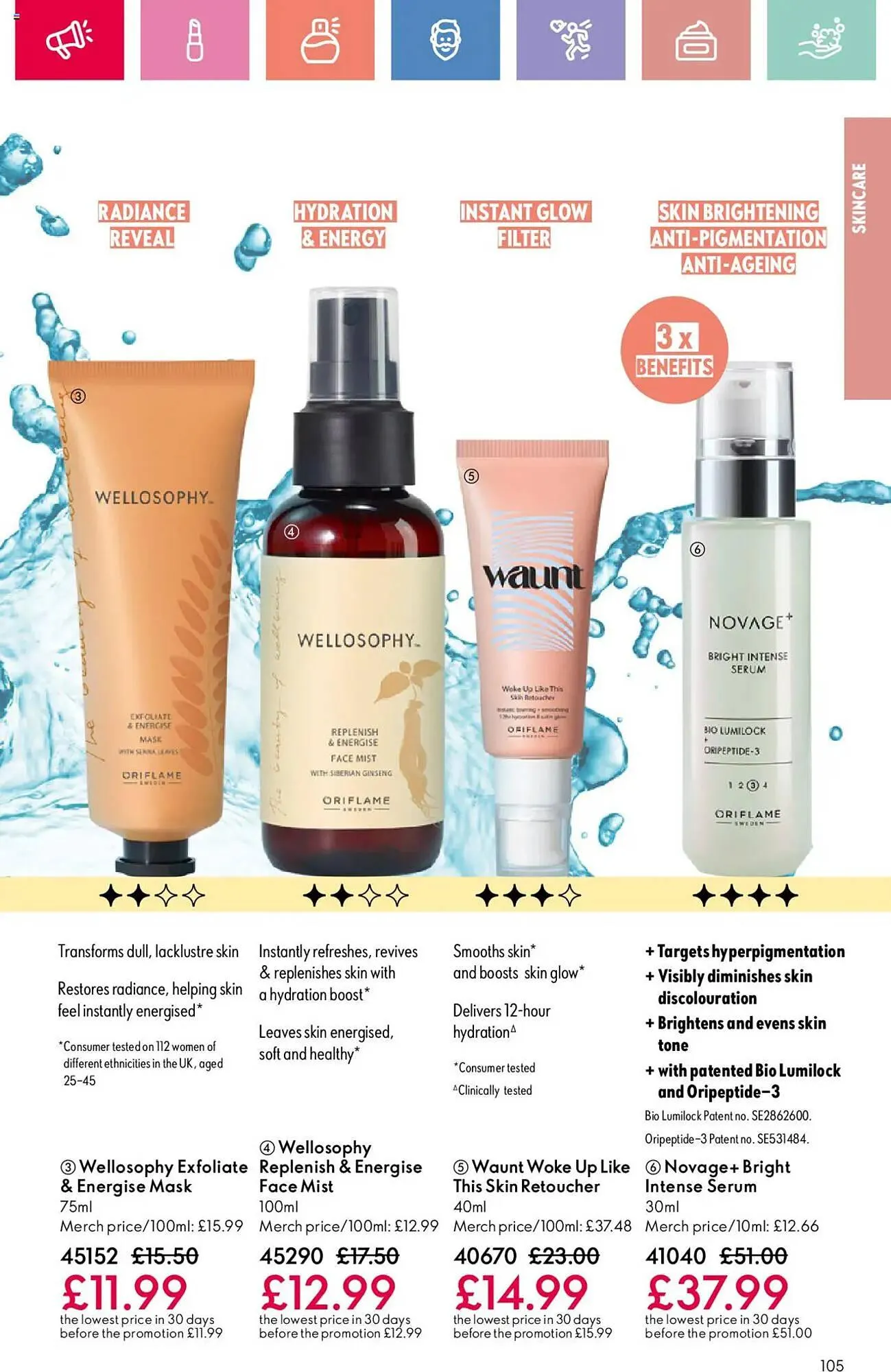 Oriflame leaflet from 10 July to 30 July 2025 - Catalogue Page 105