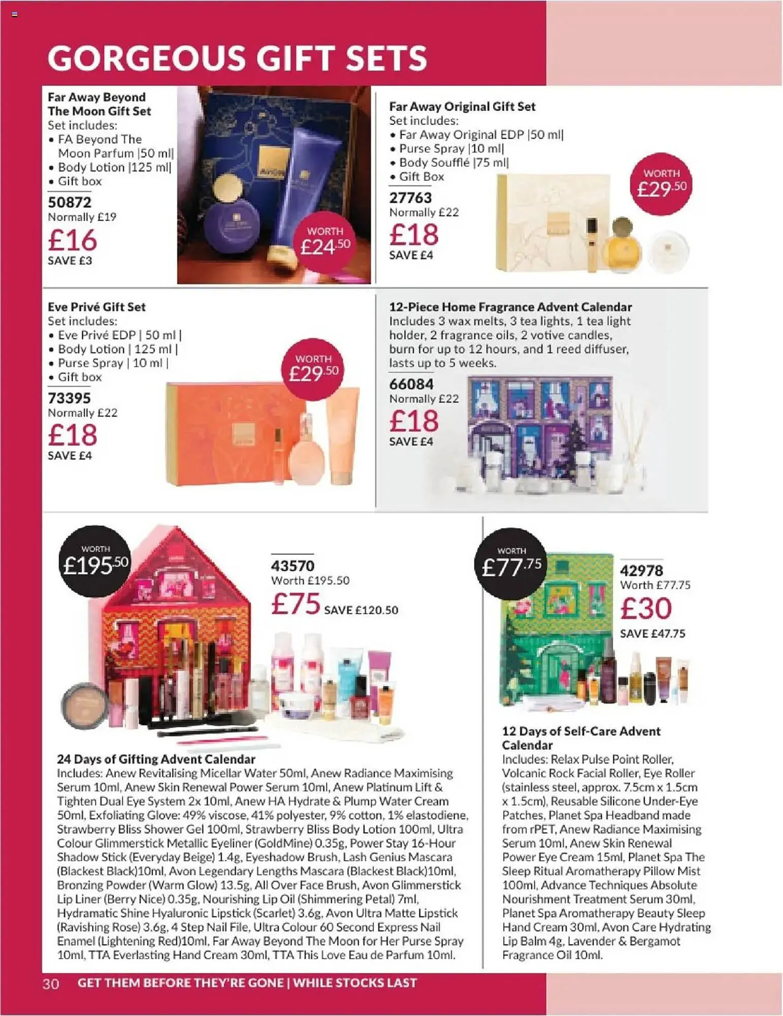 Avon leaflet from 1 August to 1 September 2025 - Catalogue Page 30