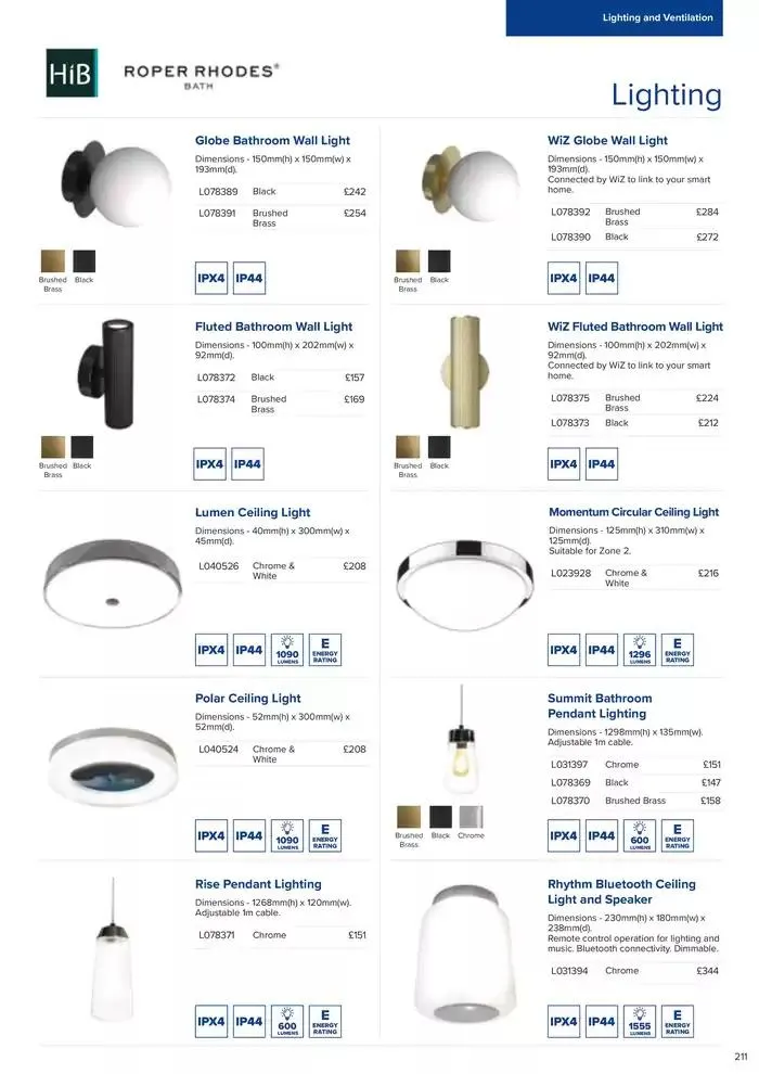 Bathroom Collection 2025 from 6 February to 31 December 2025 - Catalogue Page 213