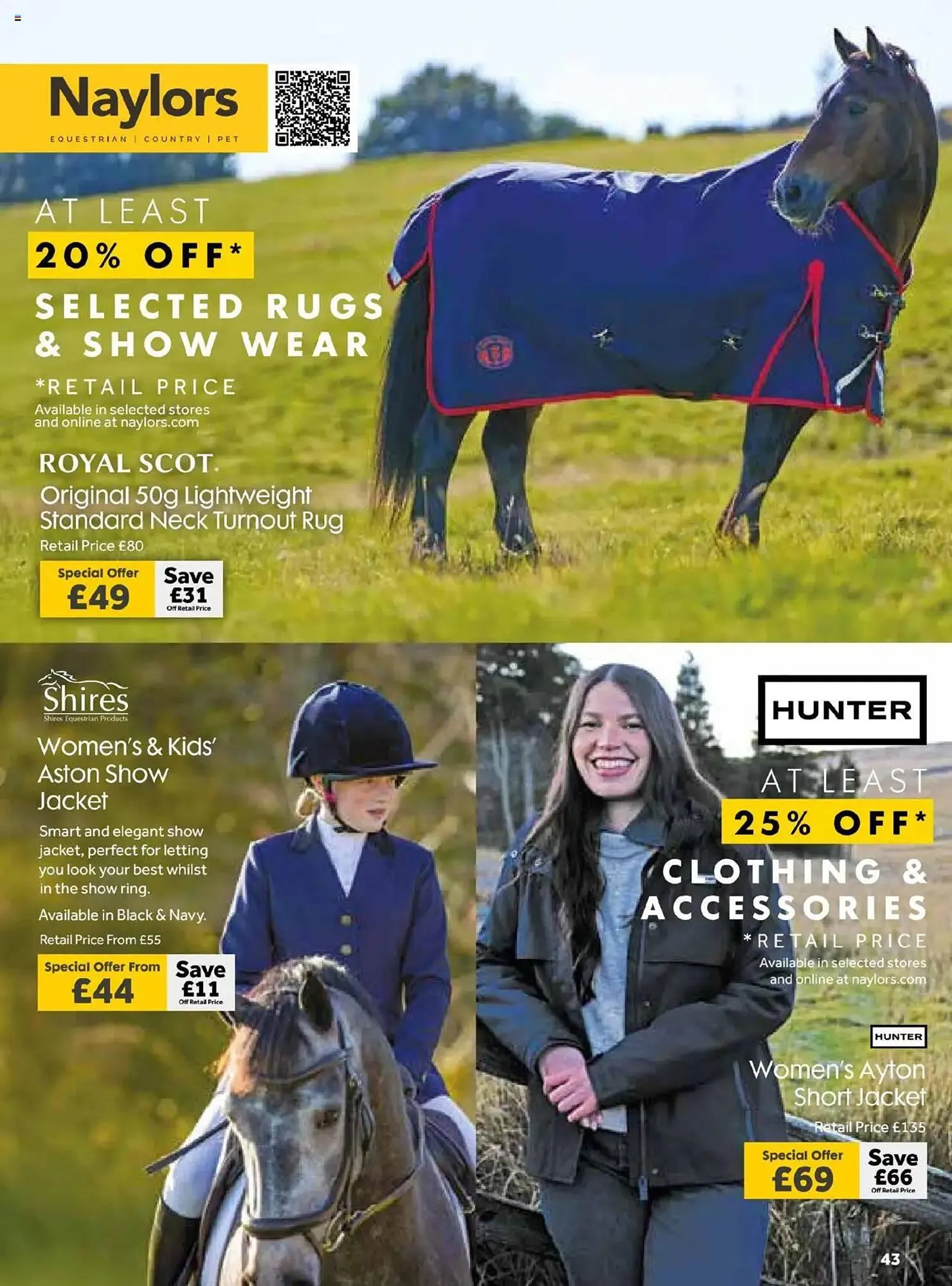 GO Outdoors leaflet from 17 March to 19 April 2025 - Catalogue Page 43