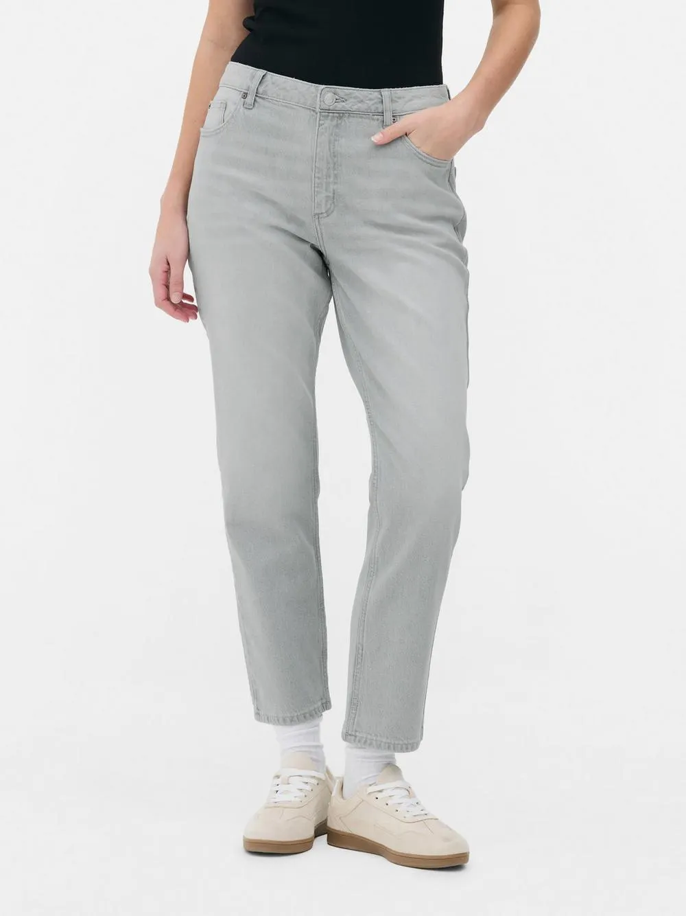 Slim Straight Leg Jeans