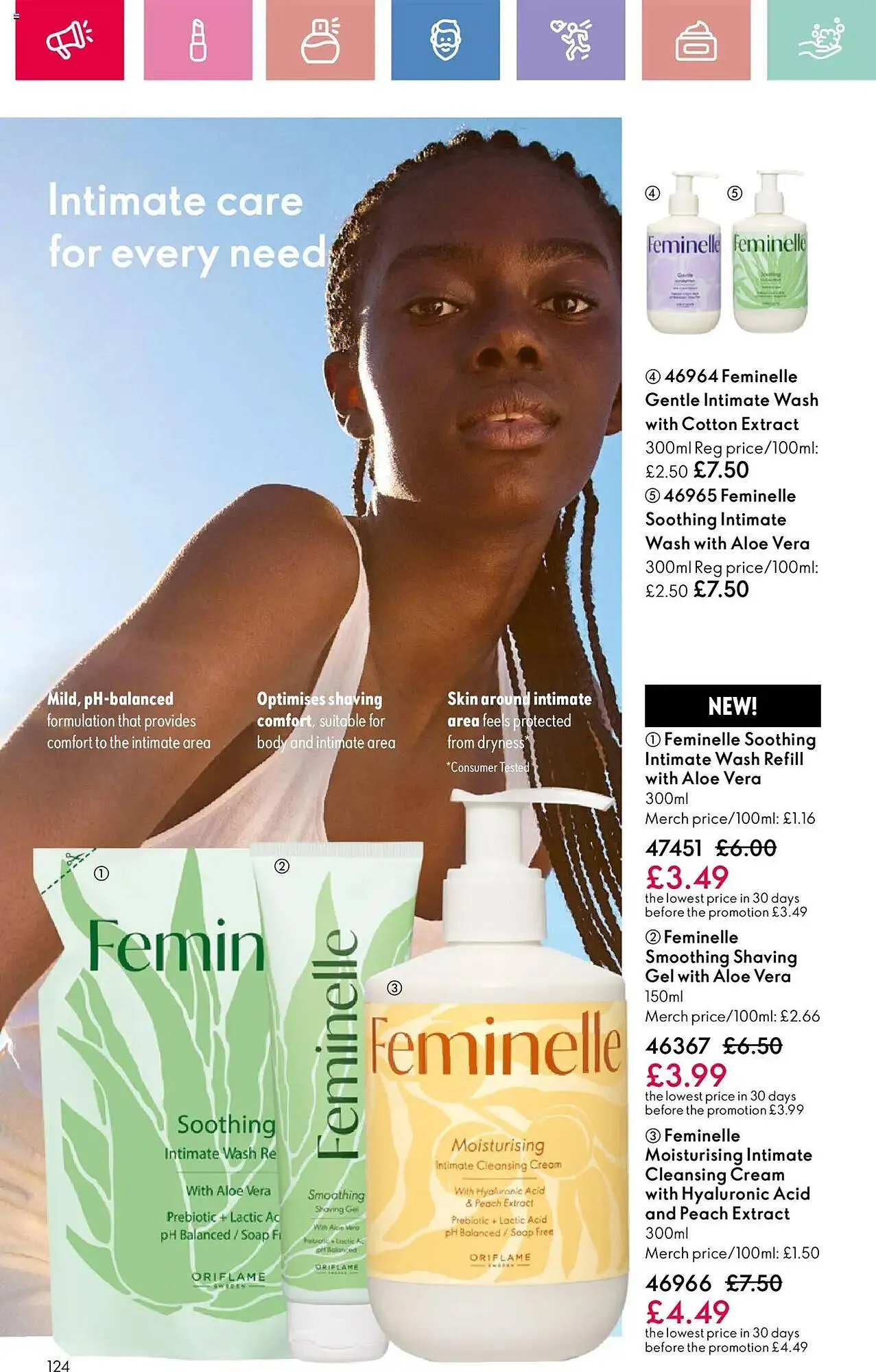 Oriflame leaflet from 17 April to 7 May 2025 - Catalogue Page 124