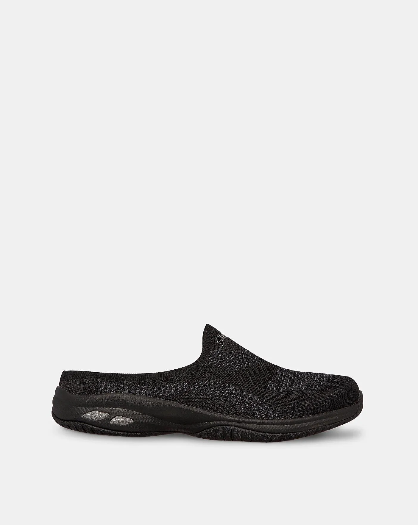 Skechers Commute Knit Slip On Wide Fit