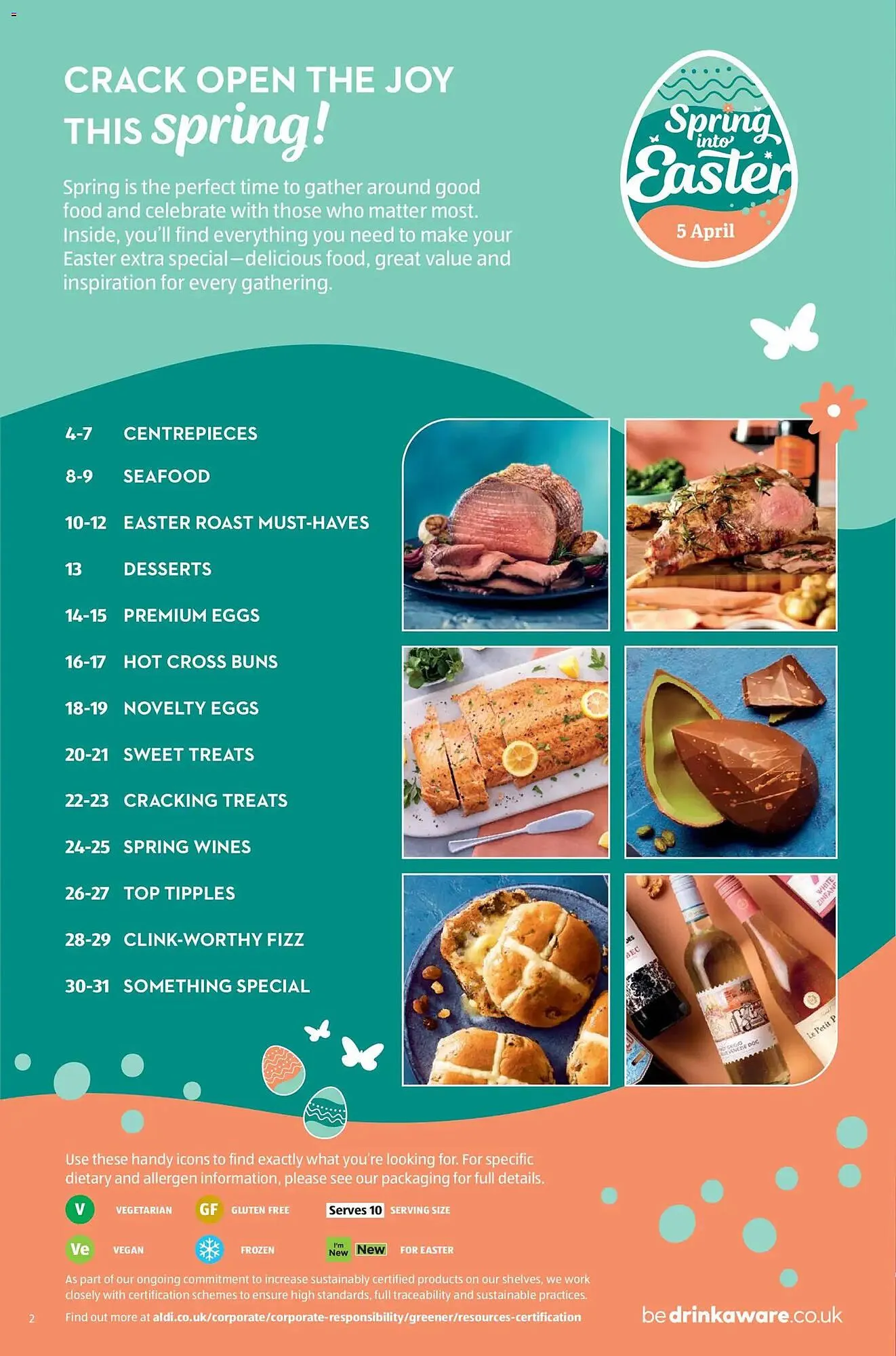 Aldi leaflet from 6 March to 6 April 2026 - Catalogue Page 2