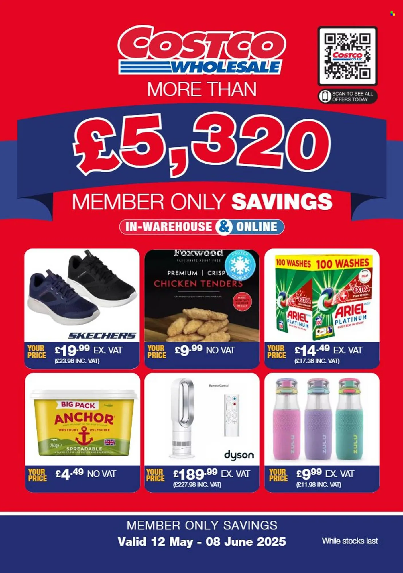 Costco leaflet from 12 May to 8 June 2025 - Catalogue Page 1