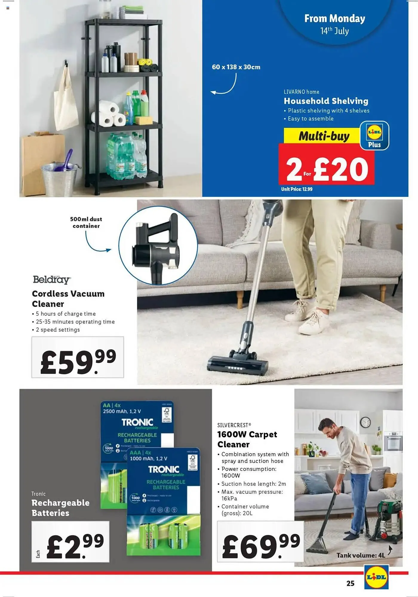 Lidl leaflet from 10 July to 17 July 2025 - Catalogue Page 25