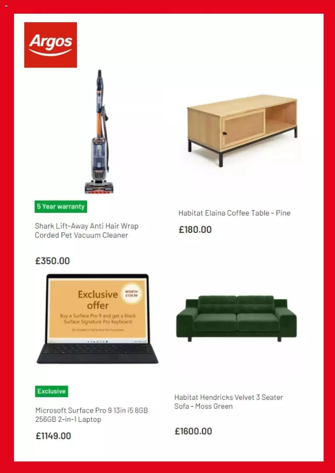 Argos - Catalogue from 17 May to 31 December 2023 - Catalogue Page 5