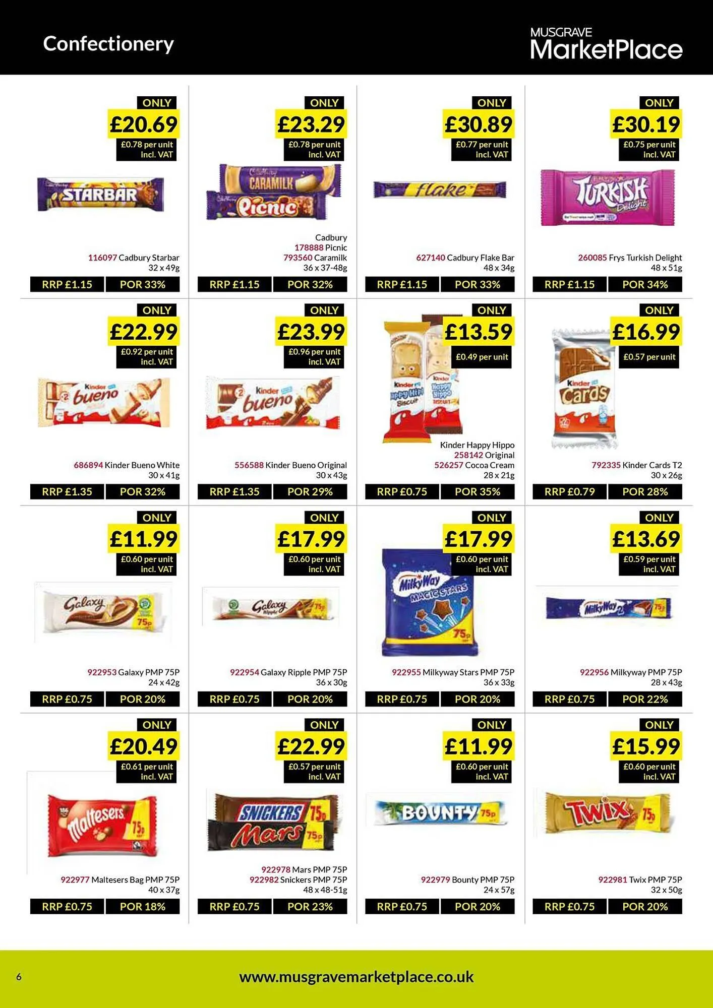 Musgrave MarketPlace leaflet from 1 April to 20 April 2025 - Catalogue Page 6