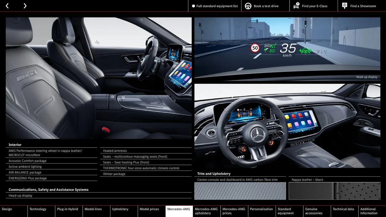 Mercedes Benz New E-Class Saloon from 31 August to 31 August 2025 - Catalogue Page 47