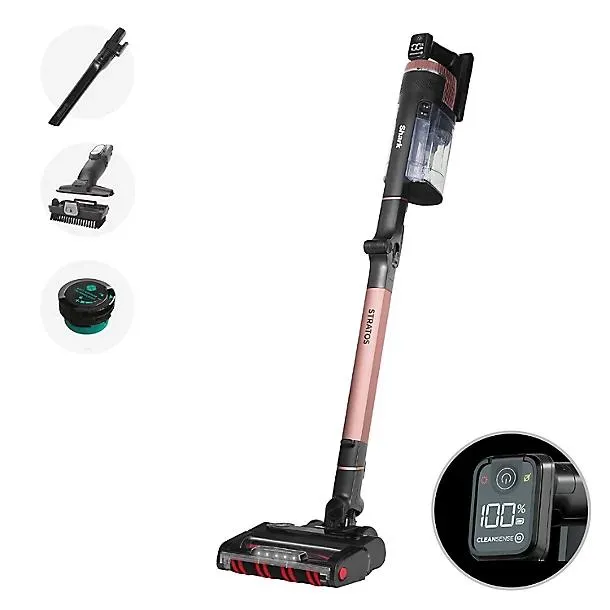 Shark Stratos Cordless Vacuum Cleaner with Anti-Hair Wrap Plus and Clean Sense IQ IZ400UK