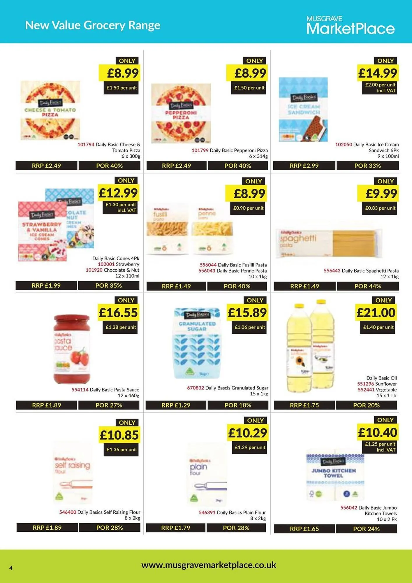 Musgrave MarketPlace leaflet from 14 July to 3 August 2025 - Catalogue Page 4