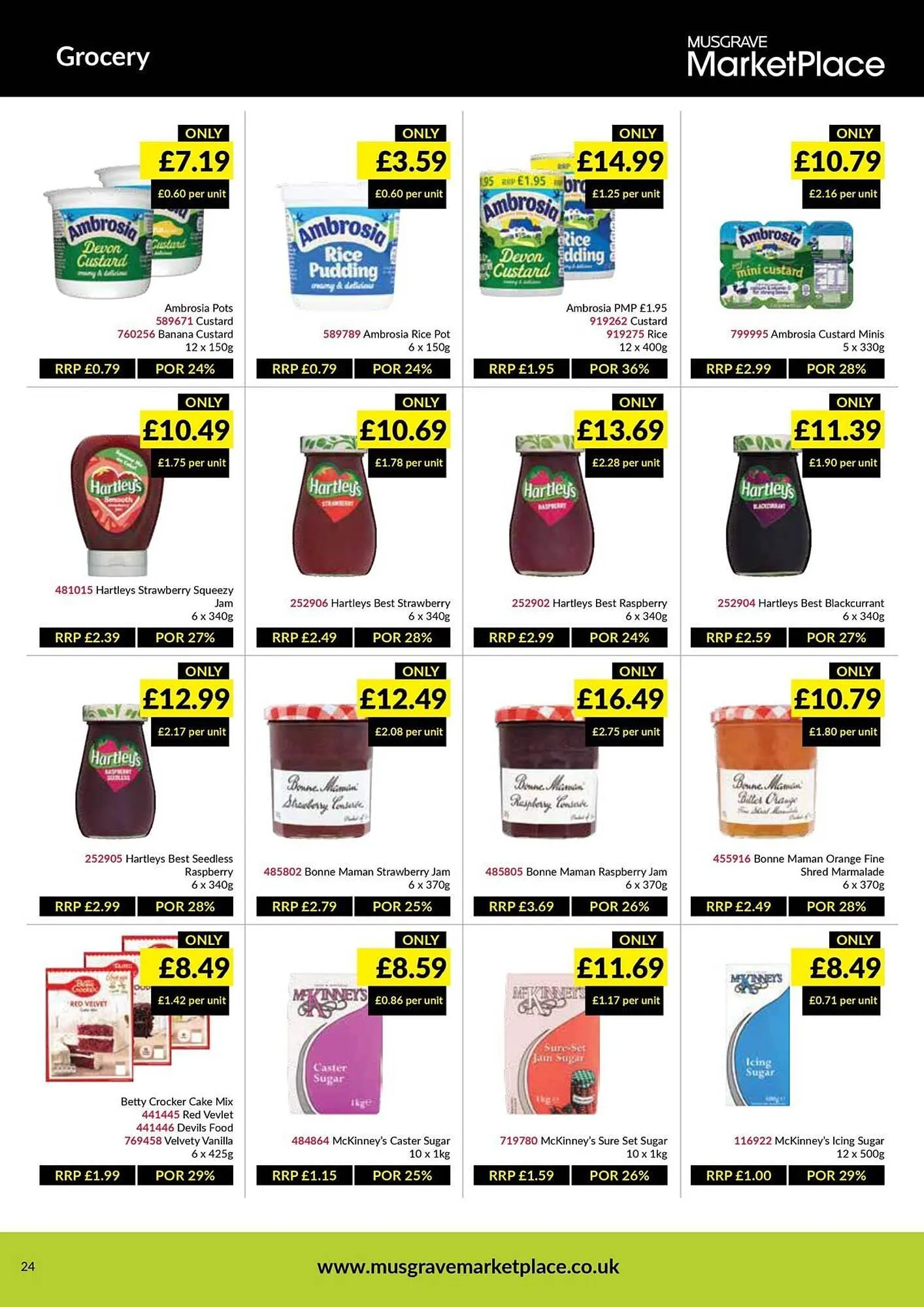 Musgrave MarketPlace leaflet from 3 June to 22 June 2025 - Catalogue Page 24