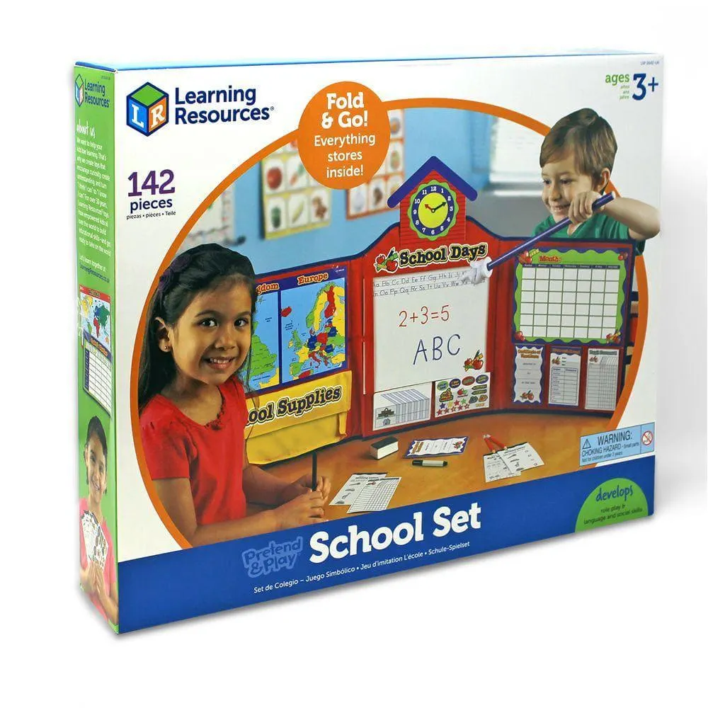 Learning Resources Pretend and Play School Set